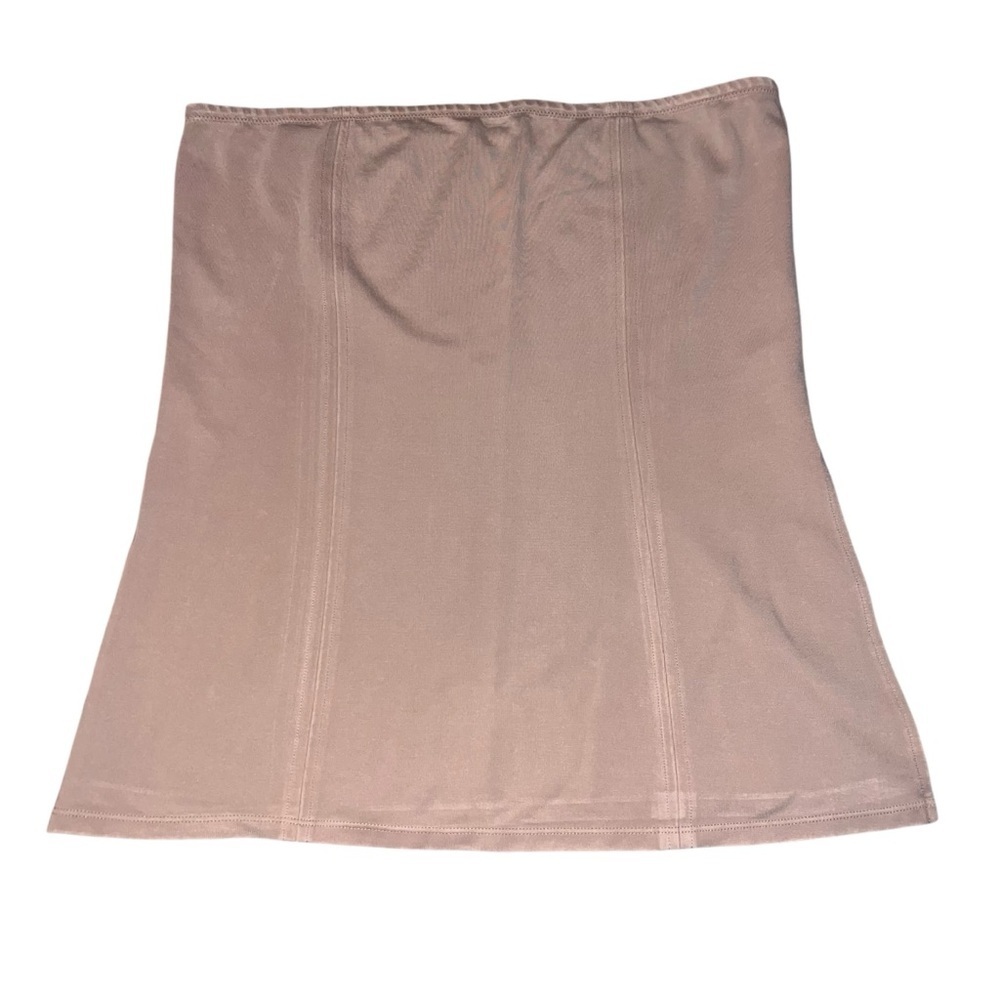 NWOT Free People Tube Top Strapless Tank Light Tan Beige Large Festival Nude